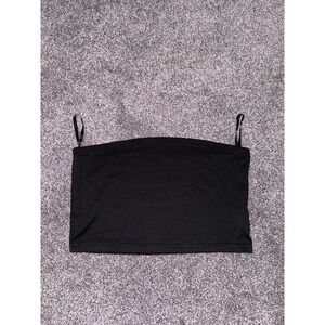 Romwe‎ Black Tube Top